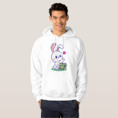 Veste À Capuche Happy Easter Bunny collection 3 (Devant entier)
