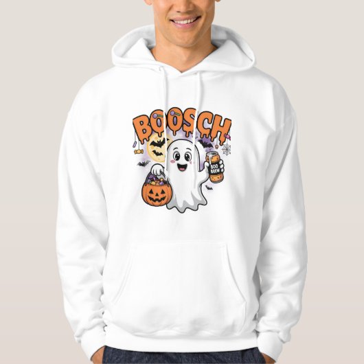 Veste À Capuche Happy Ghost with Candy & Boo Brew (Devant)