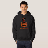 Veste À Capuche Happy Hallowine Citrouille (Devant entier)