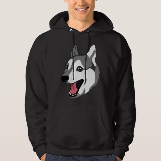 Veste À Capuche Happy Husky Essential (Devant)