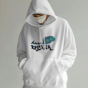 Veste À Capuche "Hare Krishna" Peacock Feather Hindu