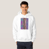Veste À Capuche Haricots de rayure (Devant entier)