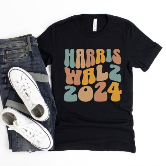 Veste À Capuche Harris Walz 2024 Wavy Boho tendance