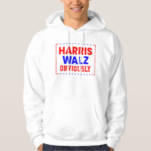 Veste À Capuche Harris Walz évidemment Kamala Harris pour le prési