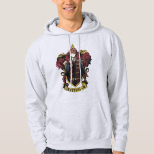 Veste À Capuche HARRY POTTER™   Anime Ron Weasley House Crest