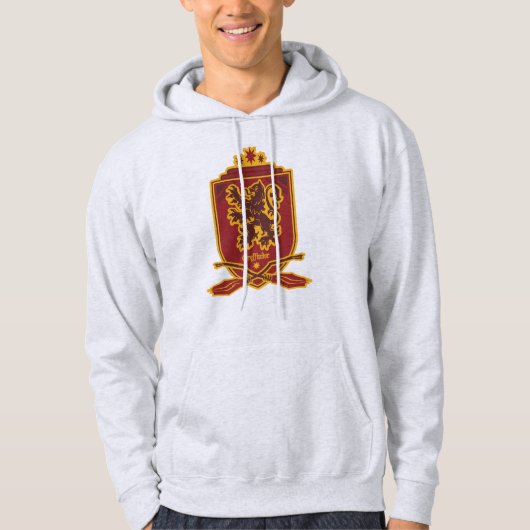 Veste À Capuche Harry Potter | Blason de QUIDDITCH™ Gryffindor (Devant)