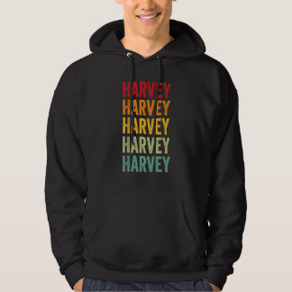 Veste À Capuche Harvey County Kansas Rainbow Text Design