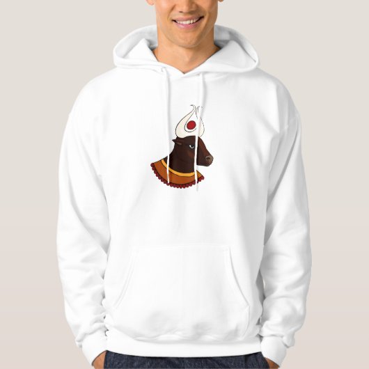 Veste À Capuche Hathor 7 - Ancienne déesse égyptienne (Devant)