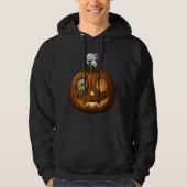 Veste À Capuche Haunted Ghost & Dripping Eyeball Jack-O-Lantern (Devant)