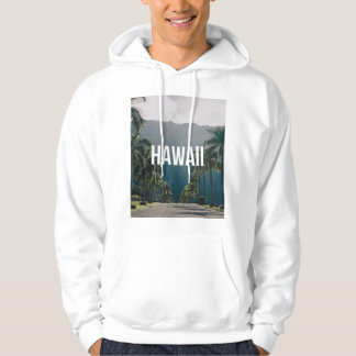 Veste À Capuche Hawaii Tropical Palm Trees Aesthetic
