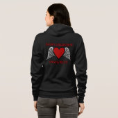 Veste À Capuche Heart/Wings (Dos entier)
