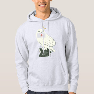 Veste À Capuche Hedwig avec lettre dessin fantaisiste