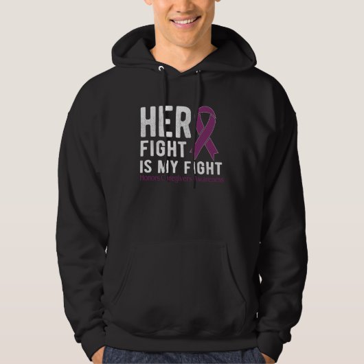 Veste À Capuche Her fight is my fight Honors Caregivers (Devant)