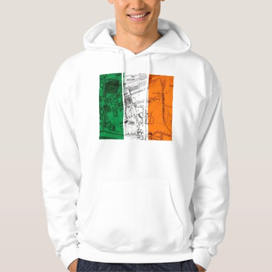 Veste À Capuche Héritage d'Irlandais de Garngad (Devant)