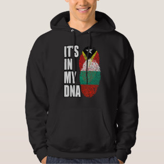 Veste À Capuche Héritage du drapeau de l'ADN mixte bulgare et timo