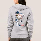 Veste À Capuche Héros de baseball avec bras de millions de dollars (Dos)
