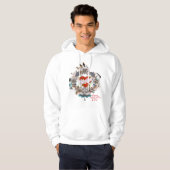 Veste À Capuche Heureuse Sainte-Valentin (Devant entier)