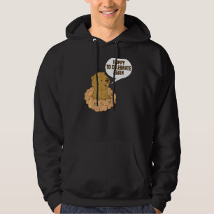 Veste À Capuche Heureux De Célébrer Encore Une Fois Funny Groundho