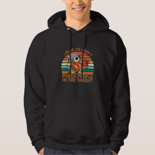 Veste À Capuche Hibou J'Ai Lu Donc Je Ne Pense Pas Les Gens Dans L