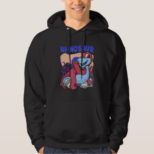 Veste À Capuche Hinosaure Inspiré Hello Saurus Salutations connexe