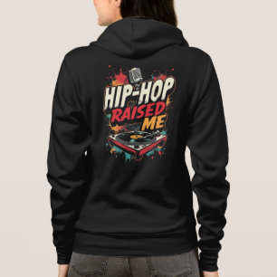 Veste À Capuche Hip-Hop Raising Me - Urban Rap Streetwear Design