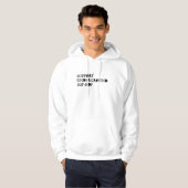 VESTE À CAPUCHE HIP-HOP SOUTERRAIN DE SOUTIEN (Devant entier)