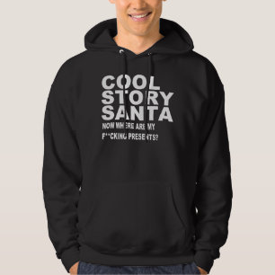 VESTE À CAPUCHE HISTOIRE FRAÎCHE PÈRE NOËL