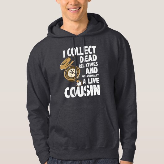 Veste À Capuche Historien de la famille généalogique (Devant)