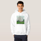 Veste À Capuche Hiver d'arbre d'arc (Devant entier)