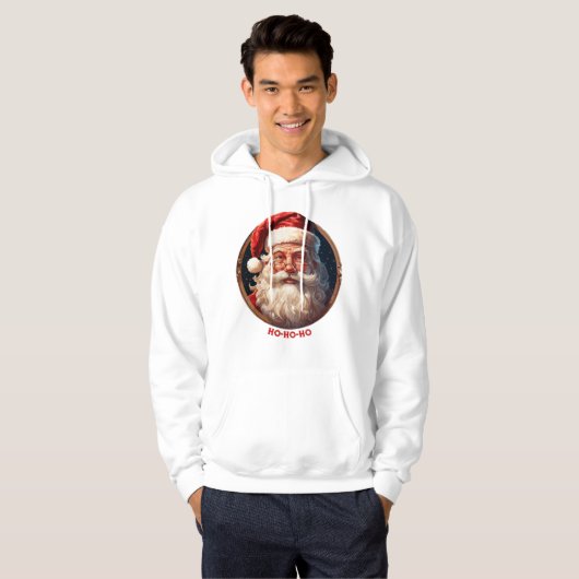 Veste À Capuche Ho Ho Happy (Devant entier)