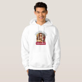 Veste À Capuche Ho Ho Ho Happy Holidays Sweatshirt | Holiday Gift  (Devant entier)