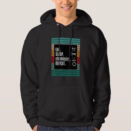 Veste À Capuche Hobby de chimie (Devant)