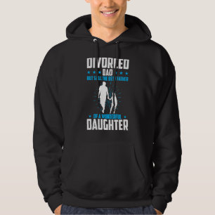 Veste À Capuche Homme Divorcé Papa Mais Toujours Le Meilleur Père