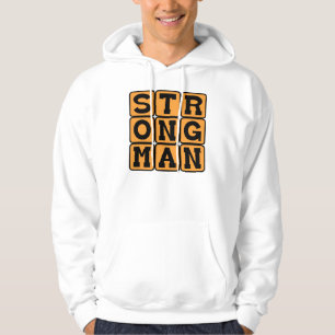 Veste À Capuche Homme fort, culturiste