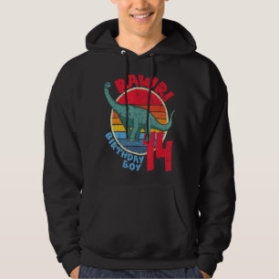 Veste À Capuche Homme garçon 14e anniversaire I Rawr! Brachiosauru
