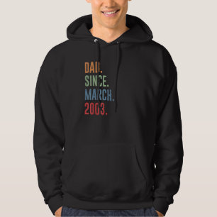 Veste À Capuche Homme Papa depuis mars 2003