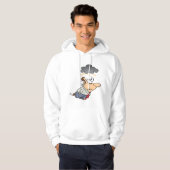 Veste À Capuche Homme sous un nuage (Devant entier)