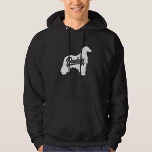 Veste À Capuche Hommes Afghan Hound Daddy Propriétaire Chien Papa