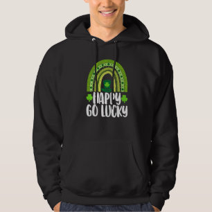 Veste À Capuche Hommes chanceux Saint Patrick jour de pluie d'amou