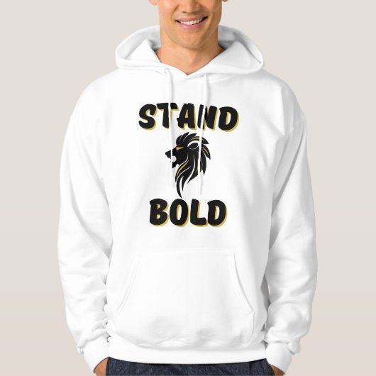 Veste À Capuche Hommes de Lions, braves, (Devant)