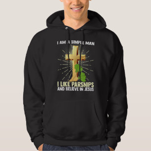 Veste À Capuche Hommes Homme Simple Comme Parsnips Croire En Jésus