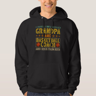 Veste À Capuche Hommes J'Ai Deux Titres Grand-Père Et Basketball C