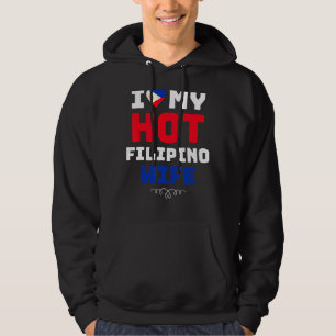 Veste À Capuche Hommes J'Aime Ma Femme Philippine Chaude Philippin