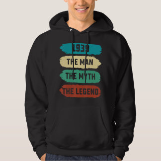 Veste À Capuche Hommes La légende du mythe humain 1939 83e anniver