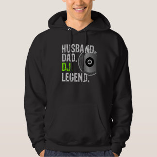 Veste À Capuche Hommes mari papa DJ Legend - DJ Design_3