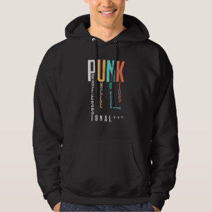 Veste À Capuche Hommes Punk Professional Oncle No Kids Design