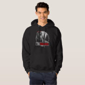 Veste À Capuche Hommes Tiosaurus Rex Dinosaur Tio Saurus Da du Pèr (Devant entier)