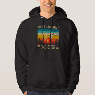 Veste À Capuche Hommes Vintage Rétro Meilleur Cricket Papa Jamais
