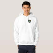 Veste À Capuche hoodie à capuche patch vétérans des opérations spé (Devant entier)