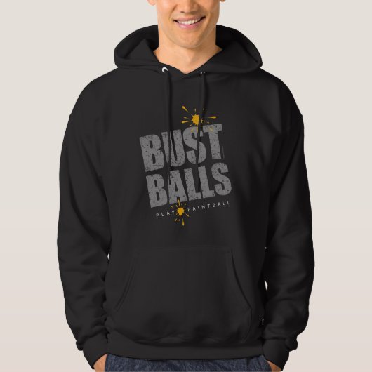 Veste À Capuche Hoodie Bust Balls (Devant)
